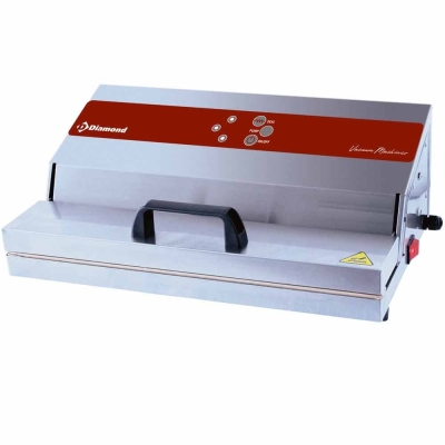 Sous videuse inox, pompe 26 l./min, soudure 430 mm VAX/45-L
